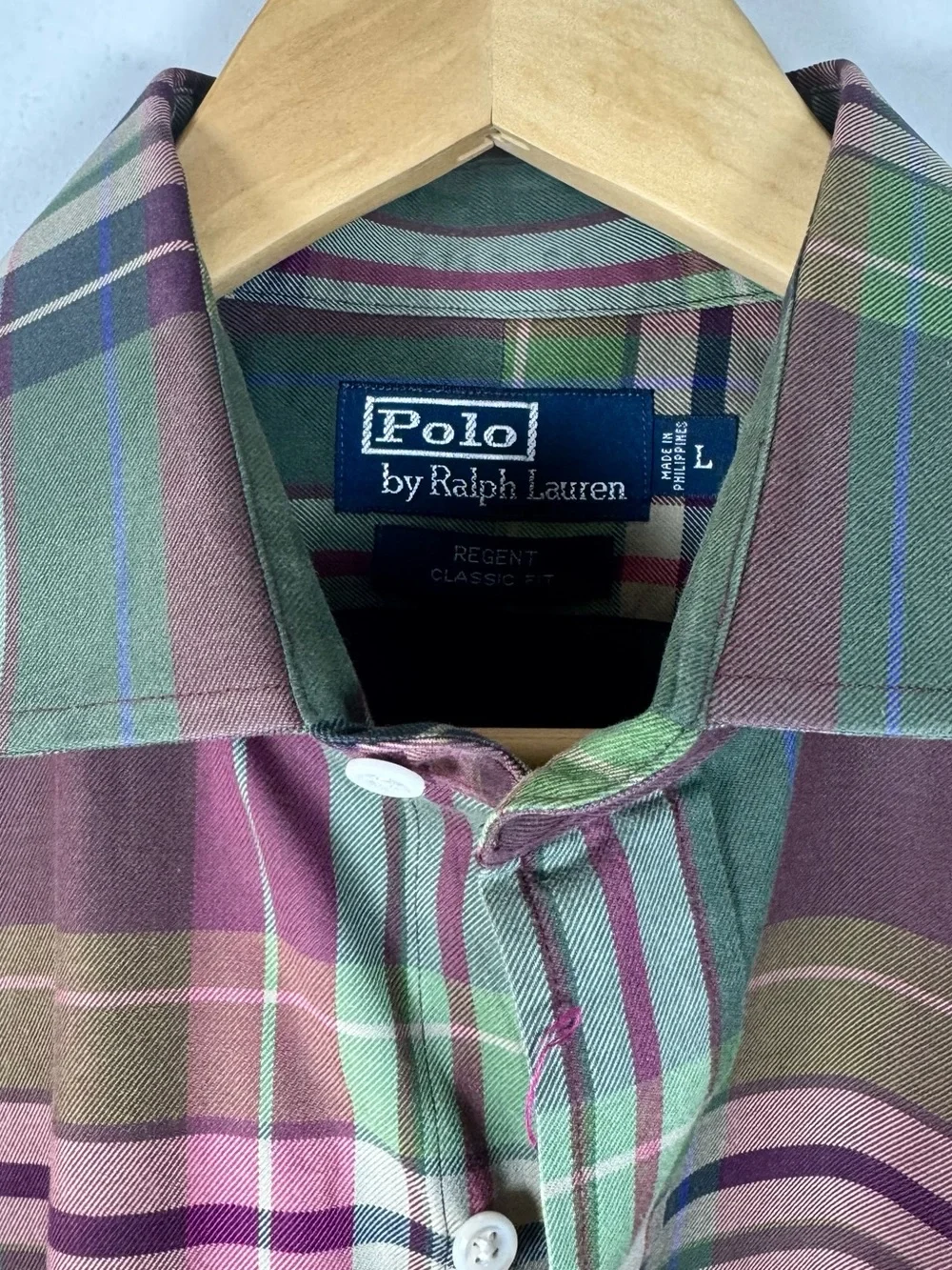 Polo by Ralph Lauren Vintage Regent button-up shirt Men’s Large Oxford Cotton EU